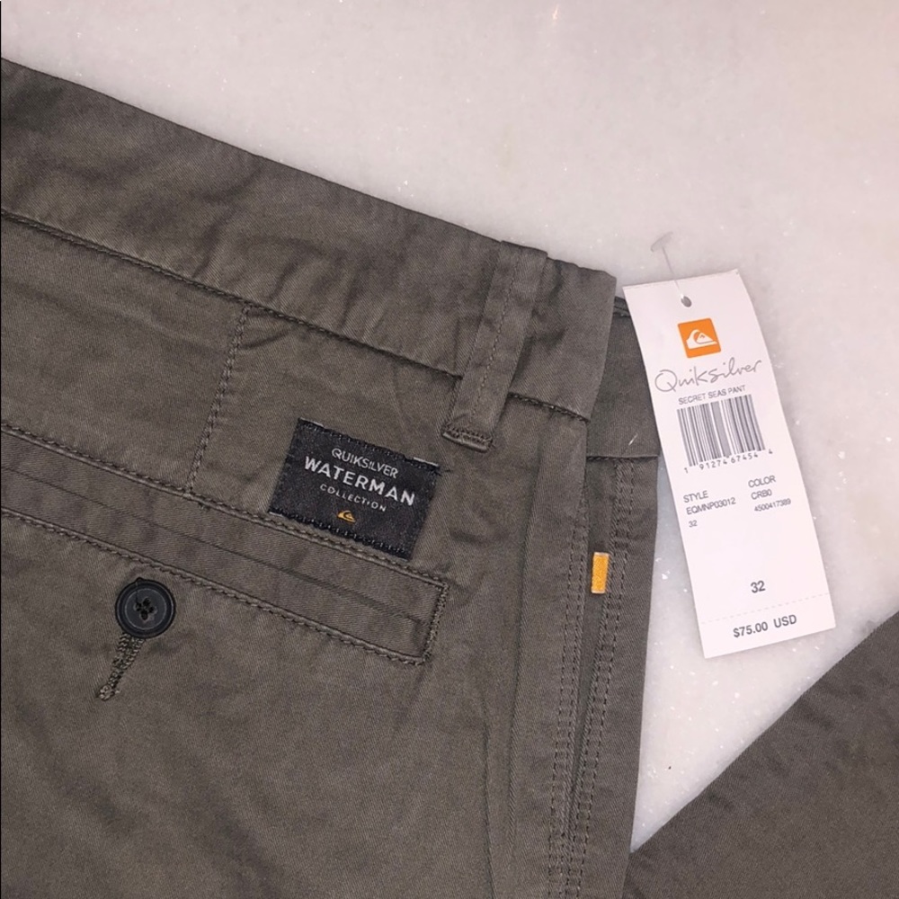 🆕Quiksilver Waterman Mens Secret Seas Pants - Picture 5 of 6